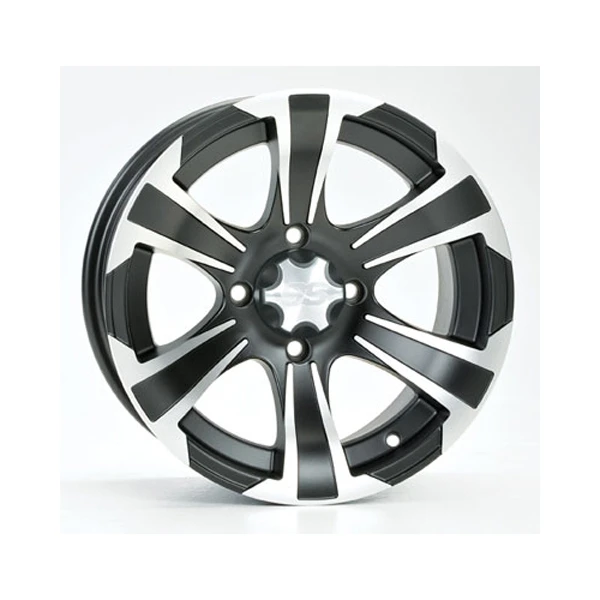 ITP SS312 - 14x6 4/156 4+2 Front Wheel Machined/Black 1 ITP SS312 - 14x6 4/156 4+2 Front Wheel Machined/Black