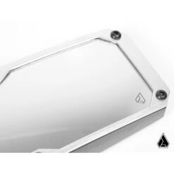 Bomber Rear View Mirror- Raw 1.875 Inch Clamp -Auto Parts Store AI 101005CM11314 4 L