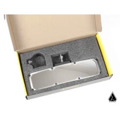 Bomber Rear View Mirror- Raw 1.875 Inch Clamp -Auto Parts Store AI 101005CM11314 5 L