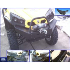 Commander Front Bumper With Winch Mount