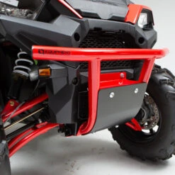 Polaris Sportsman XP 1000 17-20 Red Defender Front Bumper No Fair Lead Mount -Auto Parts Store HMF 9347027866 5 L