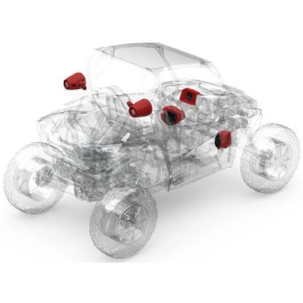 Rockford Fosgate Polaris RZR Stage 2 Kit - Without Ride Command 3 Rockford Fosgate Polaris RZR Stage 2 Kit - Without Ride Command - Image 3