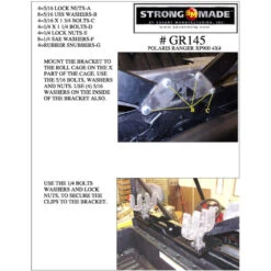 Ranger 900 Cage Mounted Gun Rack