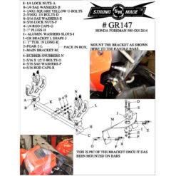 Foreman / Handlebar Mounted Rubicon Gun Rack