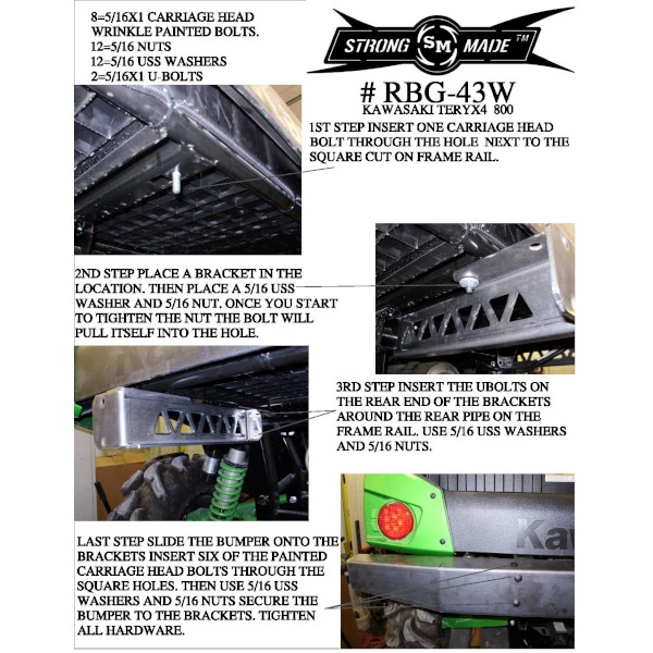 Teryx4 Rear Bumper 1 Teryx4 Rear Bumper