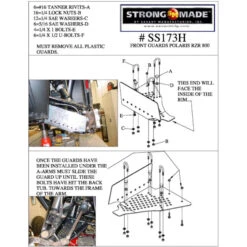 RZR 800 Front Stick Stoppers