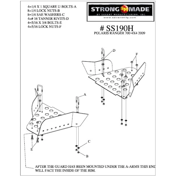 Ranger 700 Front Stick Stopper 1 Ranger 700 Front Stick Stopper