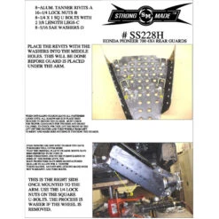 Pioneer 700 4 Seat Rear Stick Stoppers