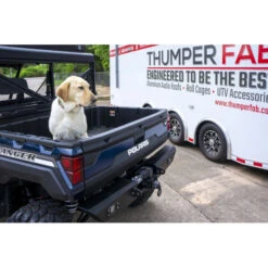 Thumper Bumper - Polaris Ranger 900 / 1000 / XP 1000 / Northstar - Rear Winch Bumper - Raw
